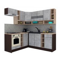 Bucatarie de Colt COSSY NEW 180-200 ST. Wenge / Decor 4298